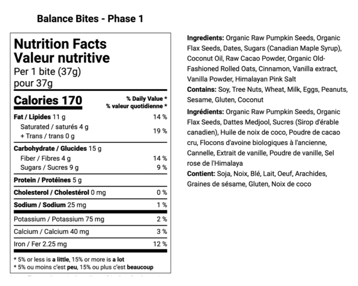 Balance Bites (Phase 1+2)